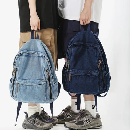 Mochila | Denim - Faculdade, Passeio, Escola