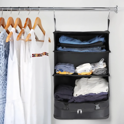 Organizador de Viagens | EasyGuard - Guarda-Roupas Portátil para Viagens