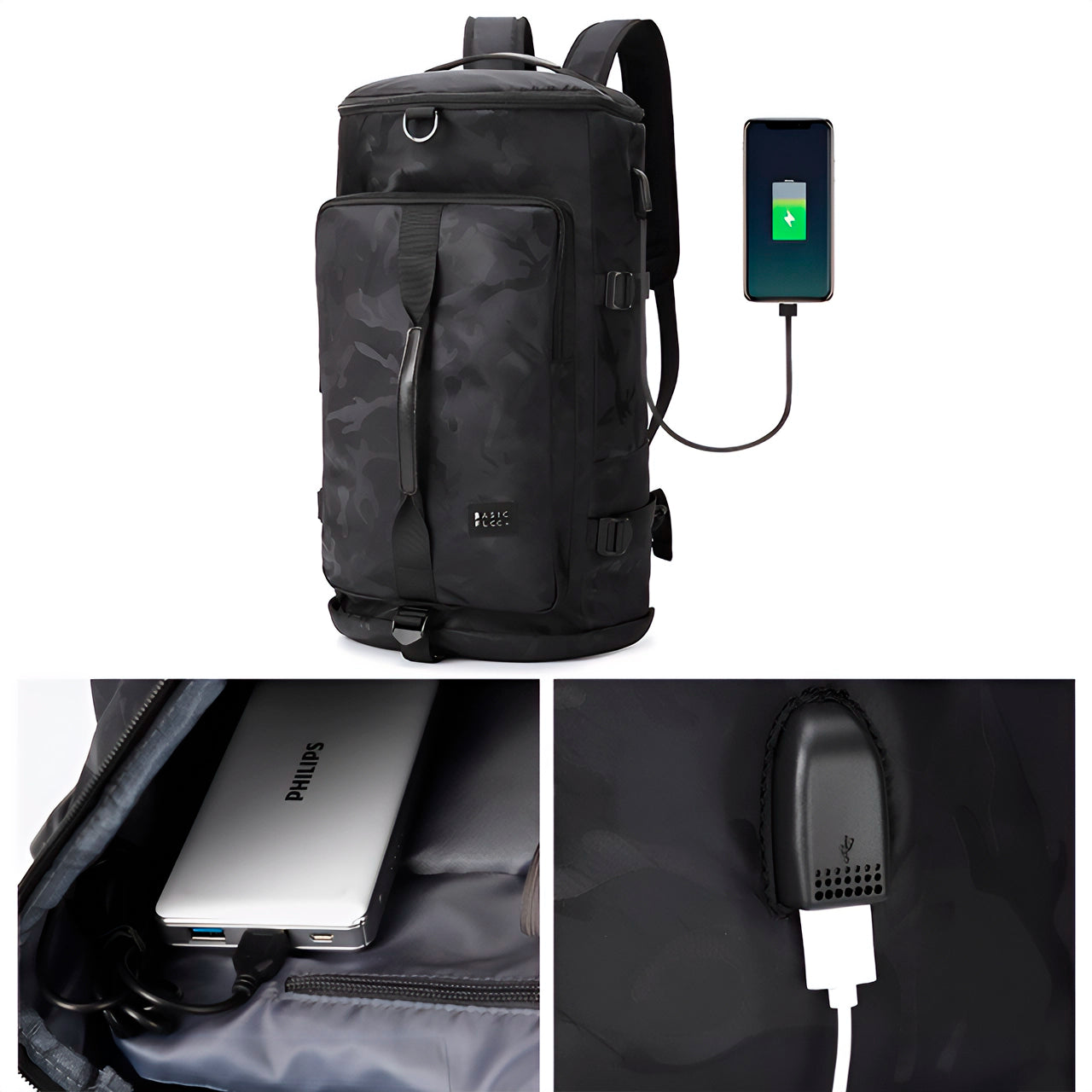 Mochila | PerforBlack - Mochila Sport & Travel Premium