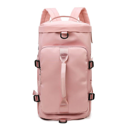 mochila perforbag - frente rosa